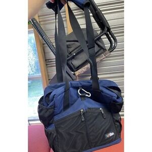 ArtBin Art Bag Large Canvas Travel Tote Craft Organizer Adjustable Strap Blue